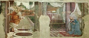 Annunciation from San Martino della Scala by Sandro Botticelli